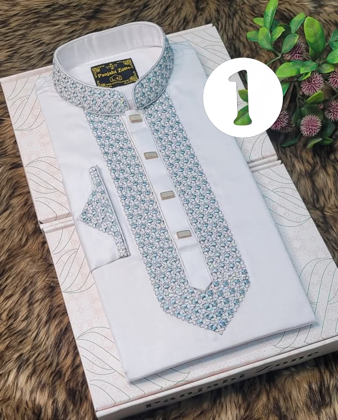 Latest Panjabi Design 2025 - Code 006